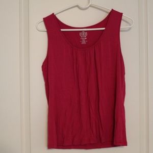 Deep Pink Izod Tank Top